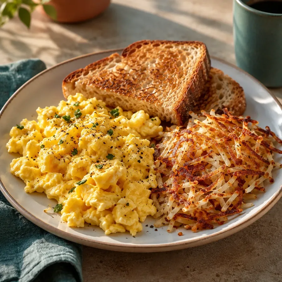 Editorial-style illustration representing the Breakfast category